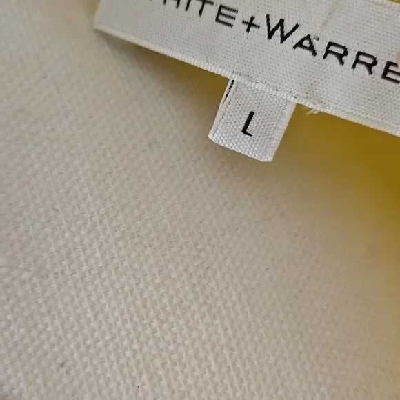 Vintage White + Warren 100% Cashmere Sweater - Picture 5 of 9